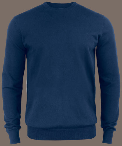 Cutter & Buck Oakville Crewneck – Stickad tröja i stora storlekar
