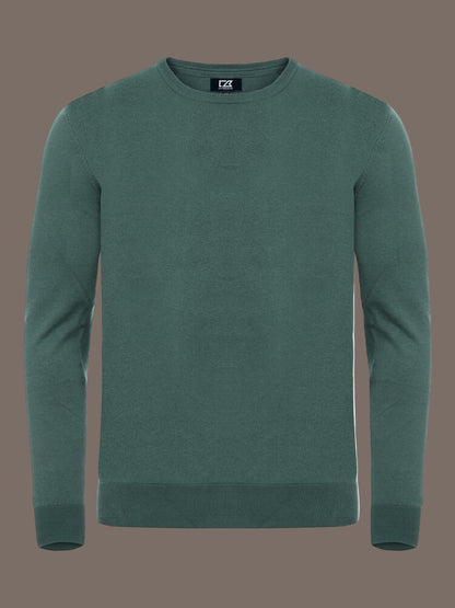Cutter & Buck Oakville Crewneck – Stickad tröja i stora storlekar