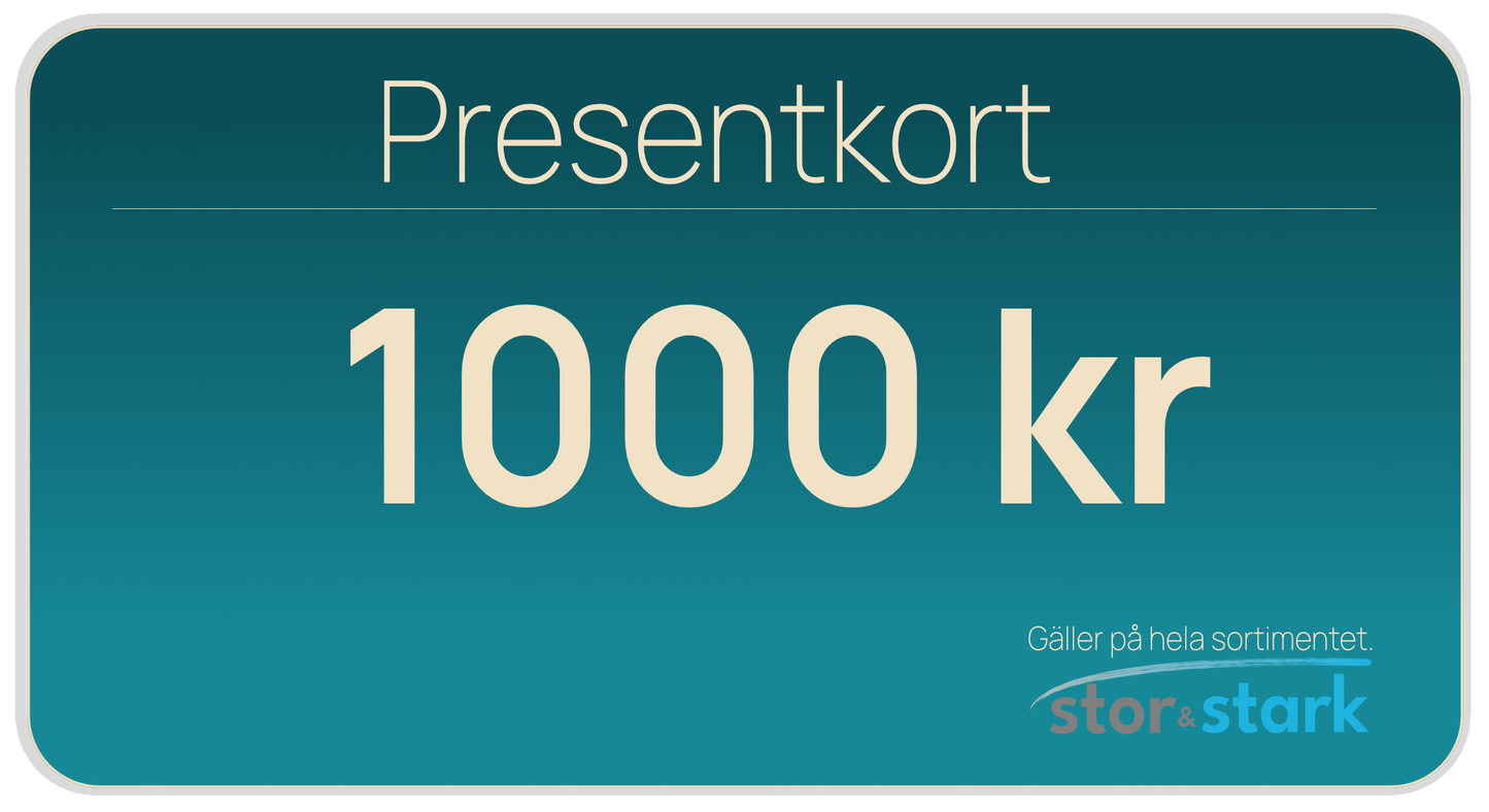 Stor & Stark presentkort