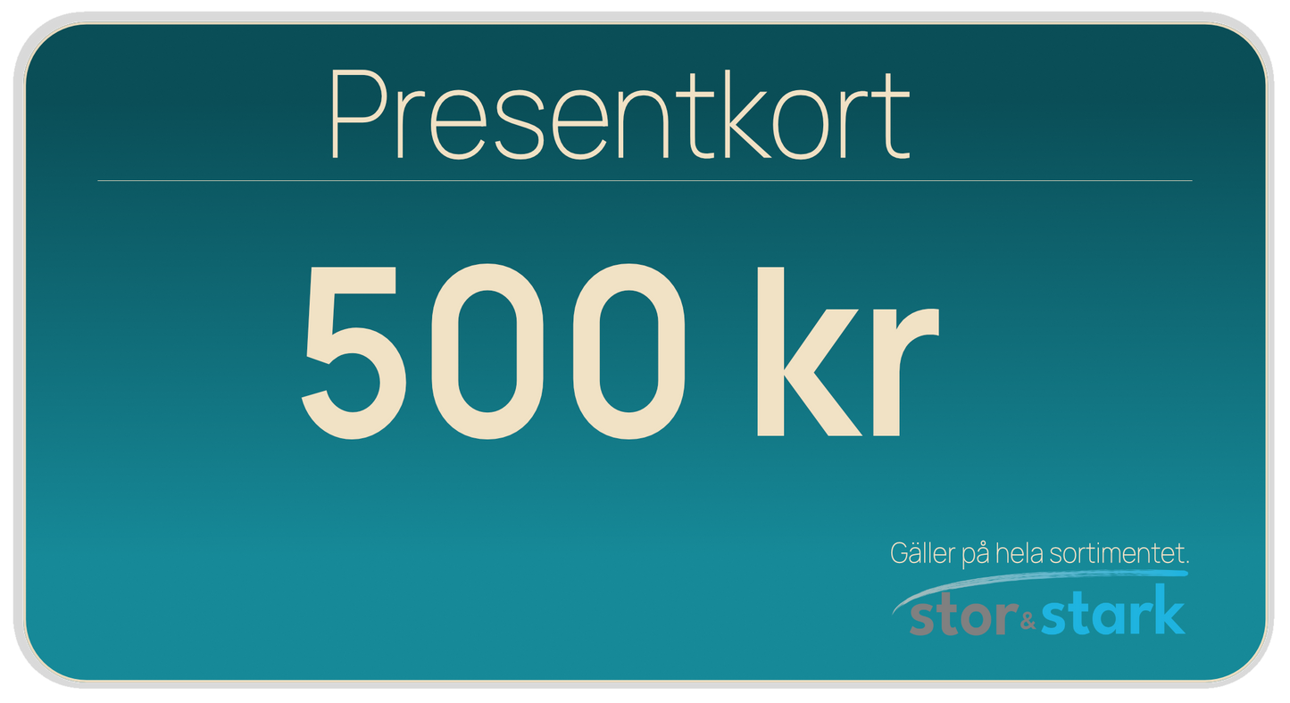 Stor & Stark presentkort