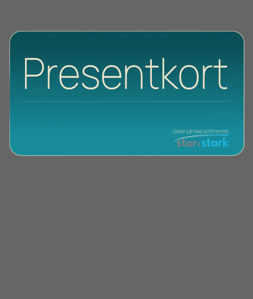 Stor & Stark presentkort