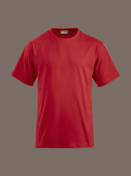 Clique Klassisk T-shirt - Röd & Royalblå