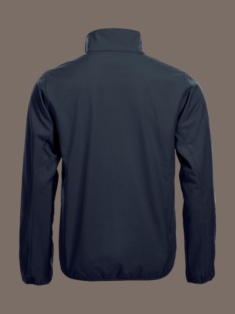 Clique Classic Softshelljacka Marinblå