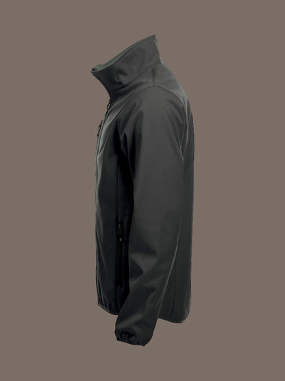 Clique Classic Softshelljacka Svart