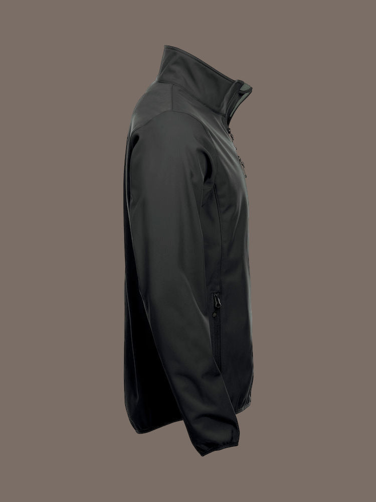 Clique Classic Softshelljacka Svart