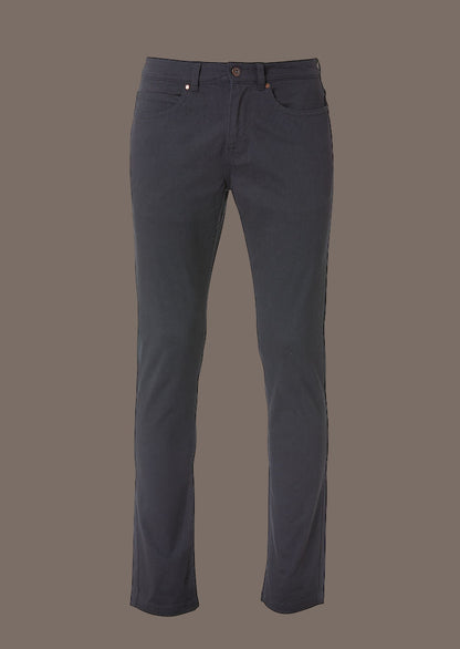 Clique Twill bomullsbyxa med stretch (Gråmörkgrön, Pistolfärgad)